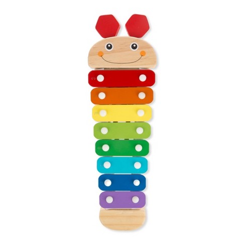 Melissa & Doug Caterpillar Xylophone Musical Toy With Wooden Mallets :  Target