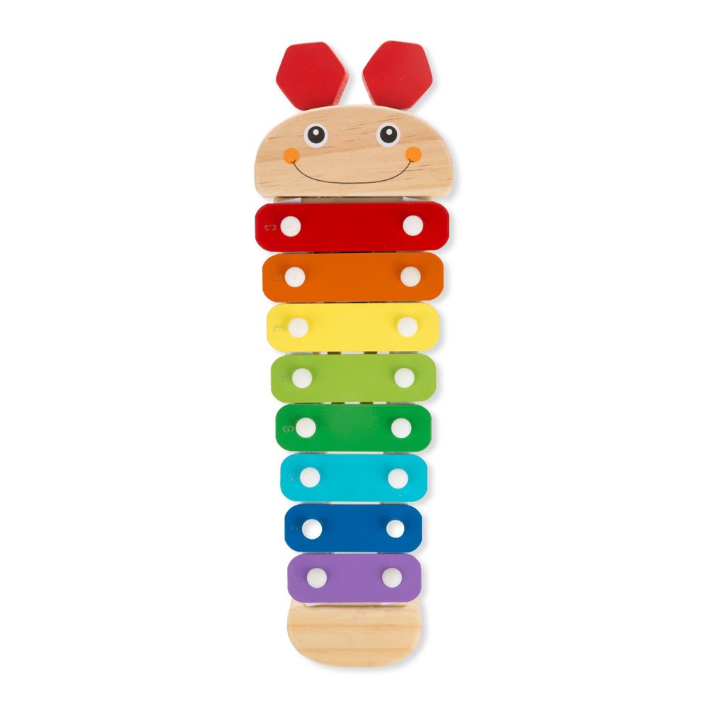 Photos - Educational Toy Melissa&Doug Melissa & Doug Caterpillar Xylophone Musical Toy With Wooden Mallets 