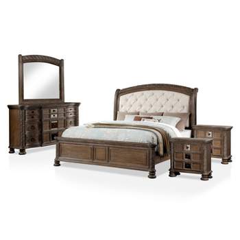 5 PIECE QUEEN SIZE BEDROOM SET • Furniture & Mattress Discount King