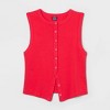 Women's Button-Front Tank Top - Wild Fable™ - 4 of 4