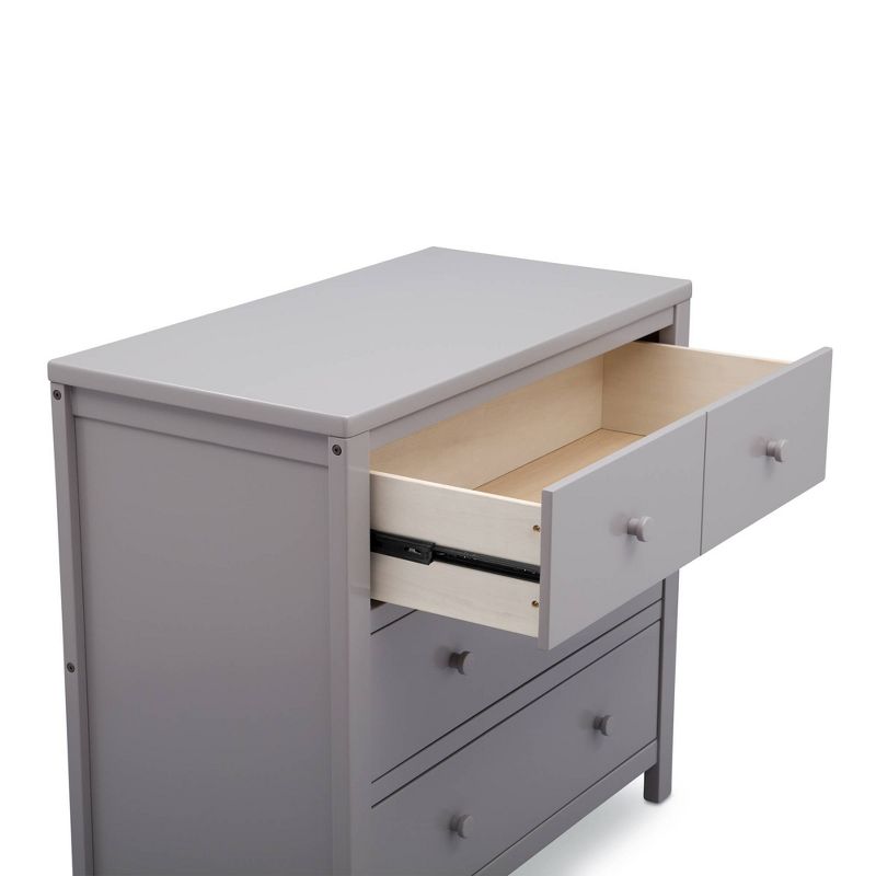 Delta Children 3 Drawer Dresser with Interlocking Drawers, 6 of 9