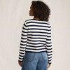 Lands' End Women's Fine Gauge Cotton Milano Blazer Sweater - 2 of 4