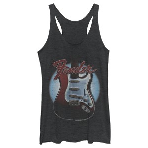 Women's Fender Guitar Spotlight Logo Racerback Tank Top - 1 of 4
