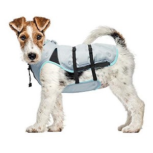 Suitical Dry Cooling Vest for Dogs to Help Prevent Heat Stress and Stay Cool - Silver - 1 of 4