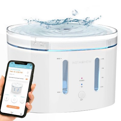 Instachew Puresmart App Connected Pet Water Fountain