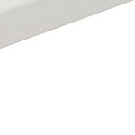 polished chrome/white