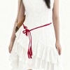 Unique Bargains Bohemian Round Ring Pattern Adjustable Waist Belt 1 Pc - 2 of 4