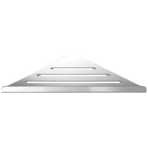 BWE Wall Mount 7.7 in. W x 12 in. D Triangular Bathroom Corner Shelf Shower Shelf Decorative Wall - 1 of 4