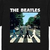 Men's - The Beatles - Abbey Road Album Cover with Logo Short Sleeve Graphic T-Shirt - 2 of 4