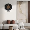 Clockswise 16'' Industrial Rotating Gear Wall Clock Steampunk Aesthetic Vintage Design Rustic Mechanical Charm Living Room Home Office Entryway Décor - 2 of 4