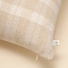 18"x18" Tonal Plaid Square Throw Pillow - Hearth & Hand™ with Magnolia - 4 of 4