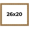 PosterPalooza | Sculpted Black Picture Frame - UV Acrylic, Backing Board, Hanging Hardware Included - 2 of 4