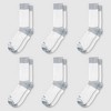 Dickies Men's 6pk Max Cushion Crew Socks - White 10-12: Tagless, Midweight Fabric - 2 of 4