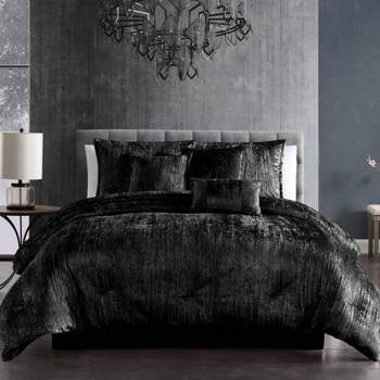 Turin Crinkle Velvet Comforter Set - Riverbrook Home