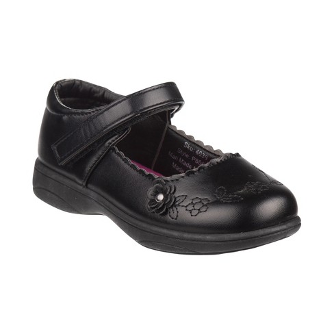 Target black sale leather shoes