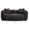 Kumasinova  Giant Bean Bag Chair,Bean Bag Couch with High-Resilience Foam,Comfy Chair with 2 Pillows,Lounge Chair Indoor for Living Room&Bedroom - 3 of 4