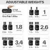 Sportneer Adjustable Ankle Wrist Weights for Men Women Kids, Adjustable Leg & Cuff Weight Straps for Fitness, 1 Pair Total Weight 4 lbs - 4 of 4