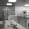 VEVOR Bun Pan Rack, 10-Tier Commercial Bakery Racks with Brake Wheels, Aluminum Racking Trolley Storage for Half & Full Sheet, 26"L x 20.3"W x 39"H - 2 of 4