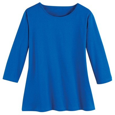 Collections Etc 3/4 Sleeve Top
