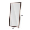 NicBex Modern Elegant Full Length Mirror, Floor Standing Mirror with Artificial Wood Frame for Bedroom Living Room Entryway - 2 of 4