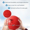 GSE 8.5" Inflatable Playground Ball for Indoor and Outdoor, Bouncy Dodge Ball for Kids/Adults, for Gym, Yoga Exercises, School Sports Activities - 2 of 4