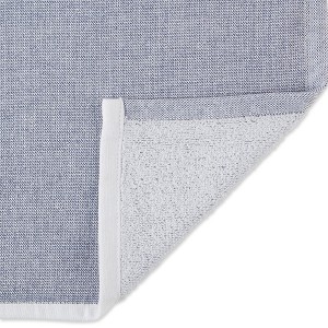 Design Imports  Terry Solid Chambray Dishtowel Set 3 Piece, 18X28", French Blue - 1 of 4
