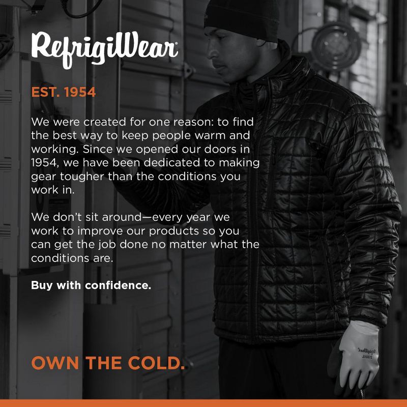 RefrigiWear Men's Wayfinder Lightweight Insulated Quilted Jacket, 6 of 8