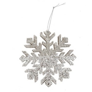 Gloria Duchin Glitter Snowflake Tree Ornament - 1 of 1