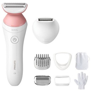 Philips Series 6000 7-piece Wet & Dry Women's Rechargeable Electric Shaver - BRL146/00 - 1 of 4