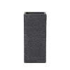 Sevobal Planters Rectangular Outdoor Planter For Flowers, Herbs, And Plants, Elegant Design And Simple Texture, Gray, 10.75"*10.75"*24.25" - 2 of 4