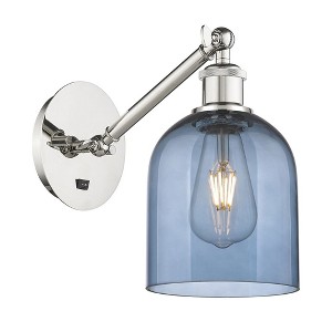 Bella - 1 Light Arm Adjusts Up and Down Wall Sconce In Industrial Style-9.5 Inches Tall and 5.5 Inches Wide - 1 of 1