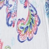 white painterly paisley