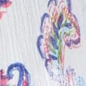 white painterly paisley