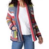 Women's Rustic Stripes Cardigan - habitat - 3 of 4