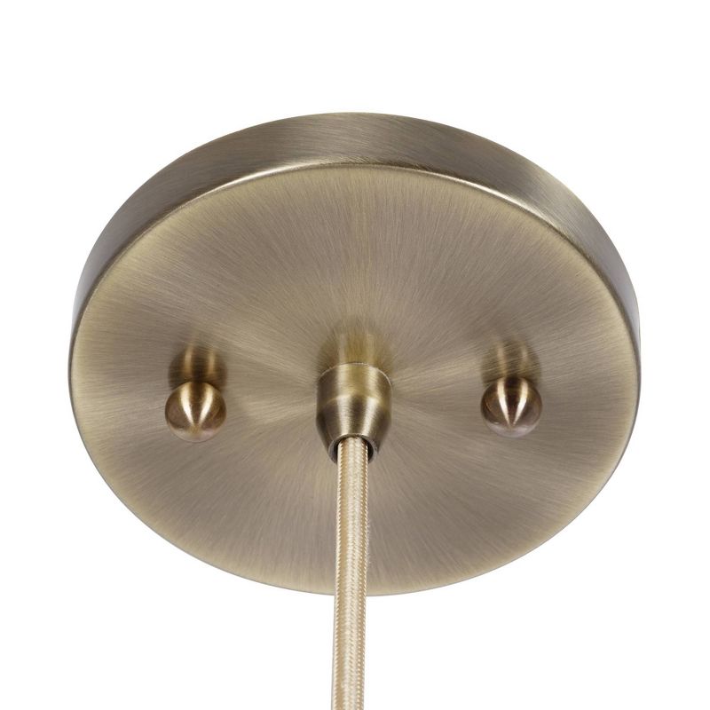 1-Light Mini Pendant Aged Brass - Cresswell Lighting, 5 of 8