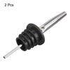 Unique Bargains Stainless Steel Leakproof Odorless Liquor Pourers with Tapered Spout 2 Pcs - 3 of 4