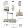 Elk Home Brocca 4 - Light Chandelier in  Silverdust Iron - 4 of 4