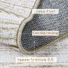 FONTOI 5FT x 7FT / 6FT x 9FT Area Rug Modern Non-Slip Carpet Soft Machine Washable for Living Room and Bedroom, Beige / Gray - 4 of 4