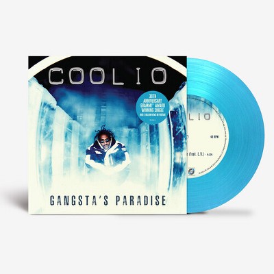 Coolio - Gangsta's Paradise - Blue (Colored Vinyl Blue) (vinyl 7 inch single)