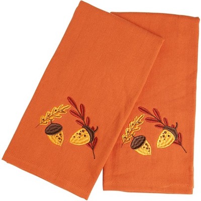 Gnome Acorn Set of 2 Hand Towels