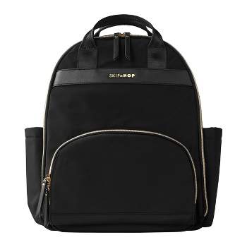 Skip Hop Envi-Luxe Eco Diaper Bag Backpack - Black