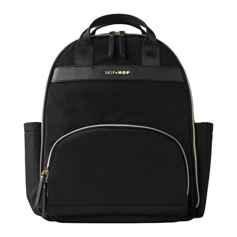 Skip Hop Envi-Luxe Eco Diaper Bag Backpack - Black, 1 of 13