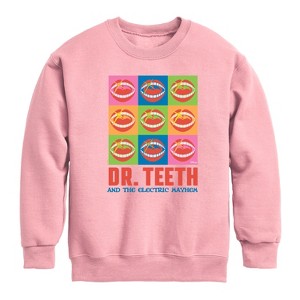 Boys' - Disney - Dr. Teeth & The Electric Mayhem Tour Graphic Long Sleeve Fleece Sweatshirt - 1 of 3