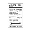 GE 2pk Soft White LED 60W Frosted Ceiling Fan A15: Dimmable 5.5W Light Bulbs, 500 Lumens, E26 Base, 2700K, 13.7-Year Life - 3 of 3