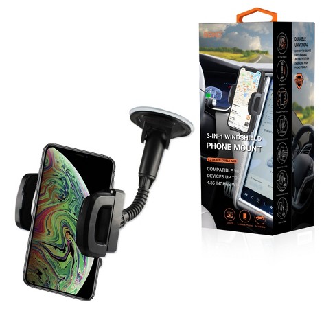 Car Phone Holder - 3-in-1 Phone Mount