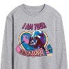 Men's - Star Wars - I Am Your Valentine Darth Vader Long Sleeve Graphic T-Shirt - 2 of 4