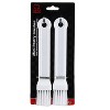 Chef Craft 2pc Mini Pastry Brush Set - Great for Sauces, Buttery Glazes and more - 2 of 2