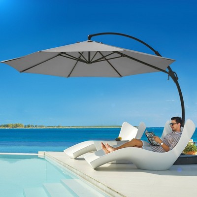 Lausaint Home 11' Deluxe Cantilever Umbrella