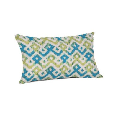 Casual Cushion Patterned 1-Piece Indoor/Outdoor Lumbar Pillow, 19"W x 12"L