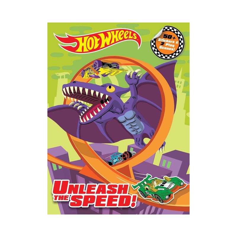 Hot Wheels: Unleash the Speed! - (Panorama Sticker Storybook) (Paperback), 1 of 6